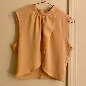Soft peach blouse